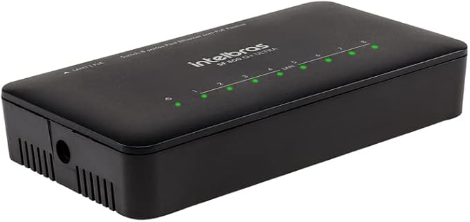 Switch Fast Ethernet 8 Portas  3