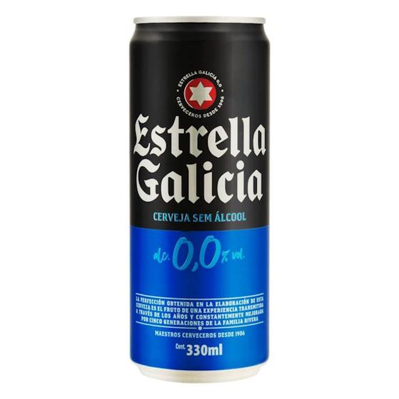 Cerveja Estrella Galicia 0,0% 1