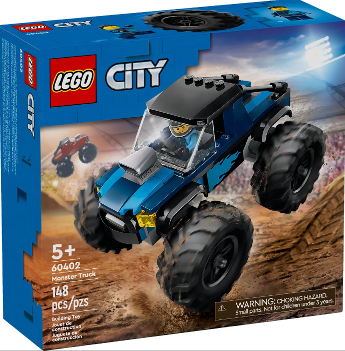 City - Monster Truck Azul 3