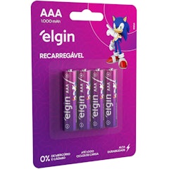 Pilhas Recarregáveis AAA