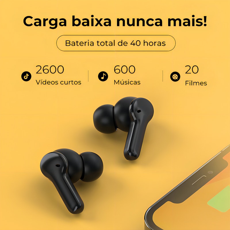 Fone de Ouvido T13 QCY 4