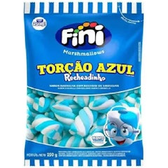 Marshmallow Recheadinho Torção Azul