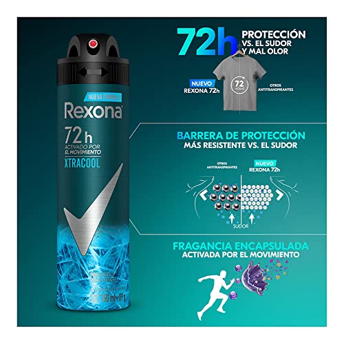 Antitranspirante Rexona Masculino Aerosol Xtracool  2