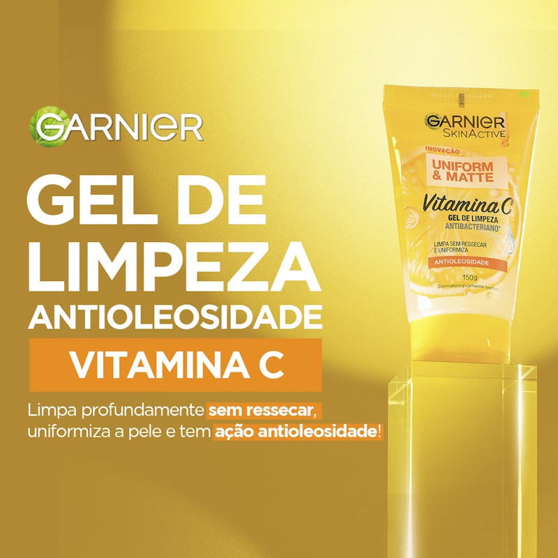 Gel de Limpeza Antibacteriano Garnier Uniforme & Matte 2