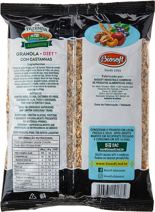 Granola Diet com Castanhas 2