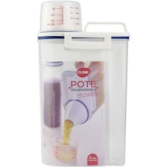 Pote Hermético com Medidor Plástico