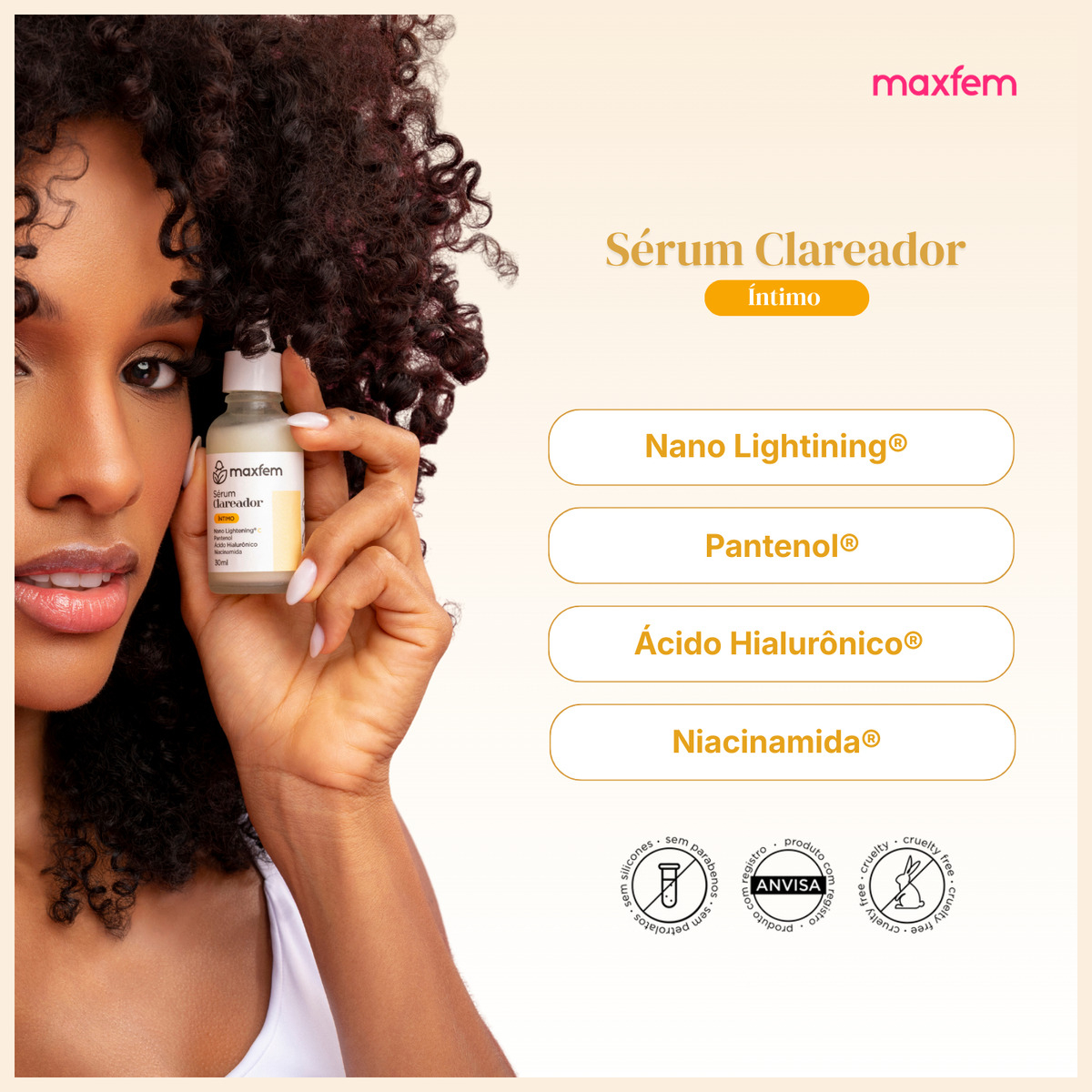 Sérum Clareador Íntimo Maxfem 2