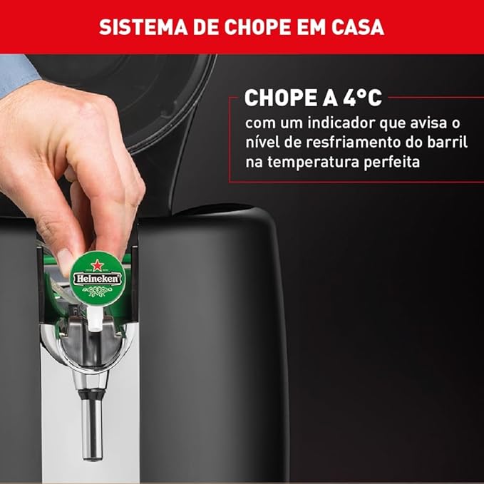 Chopeira Elétrica Heineken Beertender 5 L 3