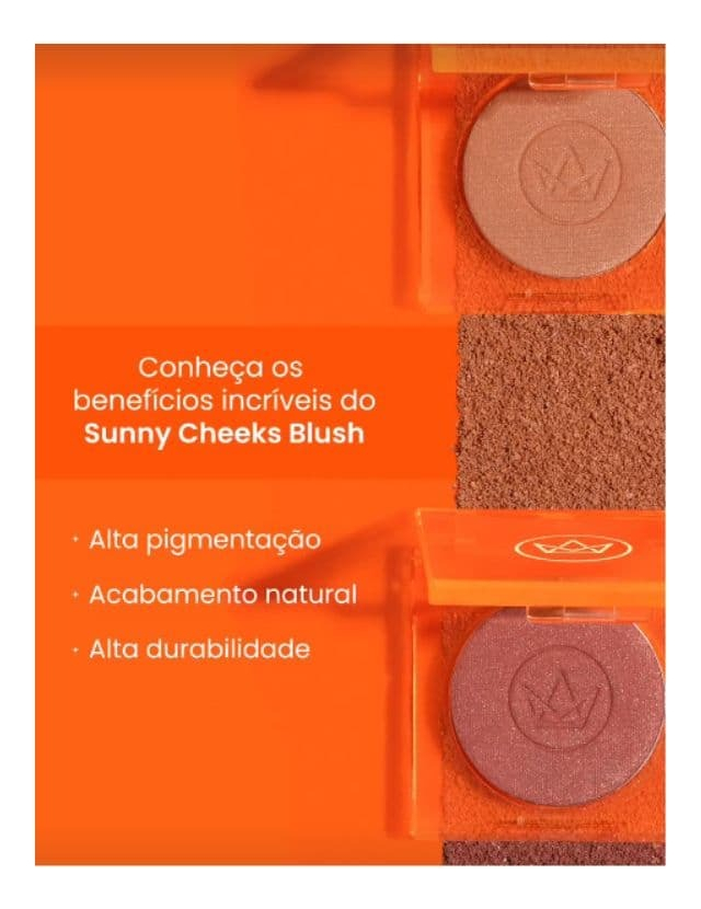 Blush Compacto Sunny Cheeks Dusty 4
