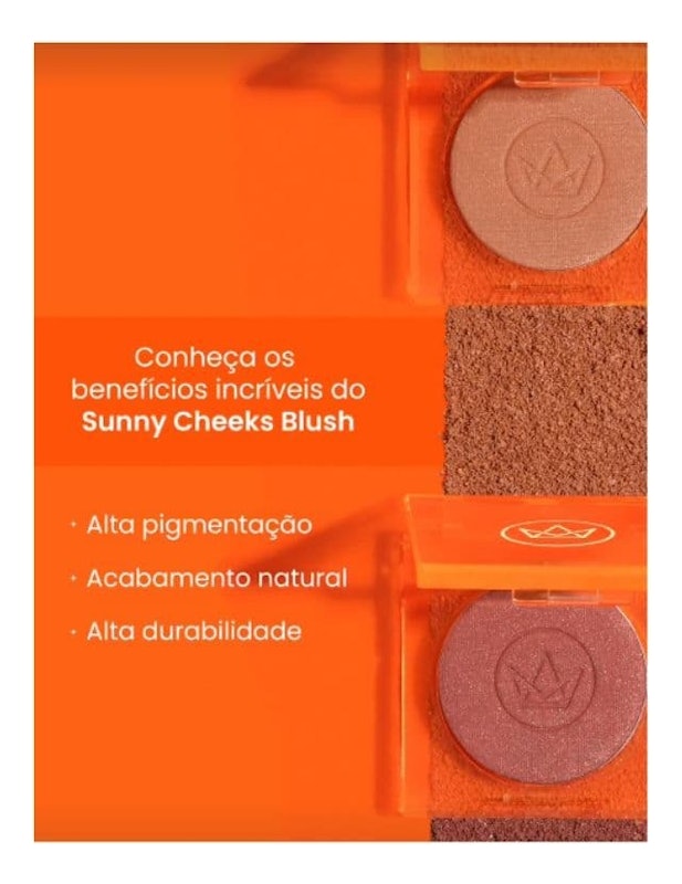 Blush Compacto Sunny Cheeks Dusty 4