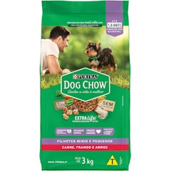 Ração Dog Chow para Cães Filhotes de Raças Pequenas