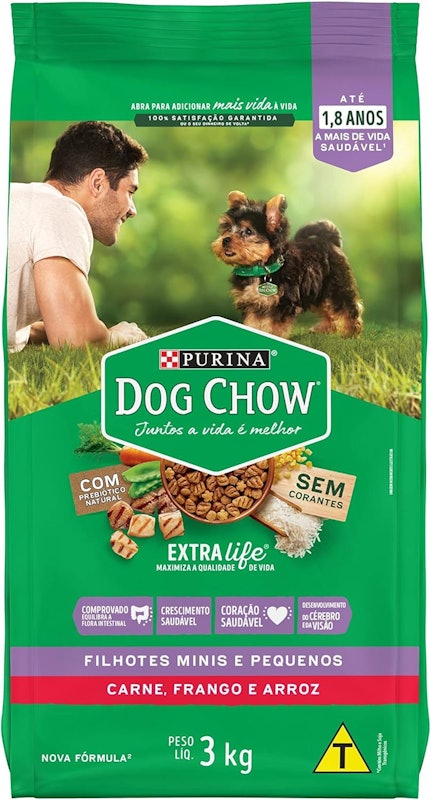 Ração Dog Chow para Cães Filhotes de Raças Pequenas 1