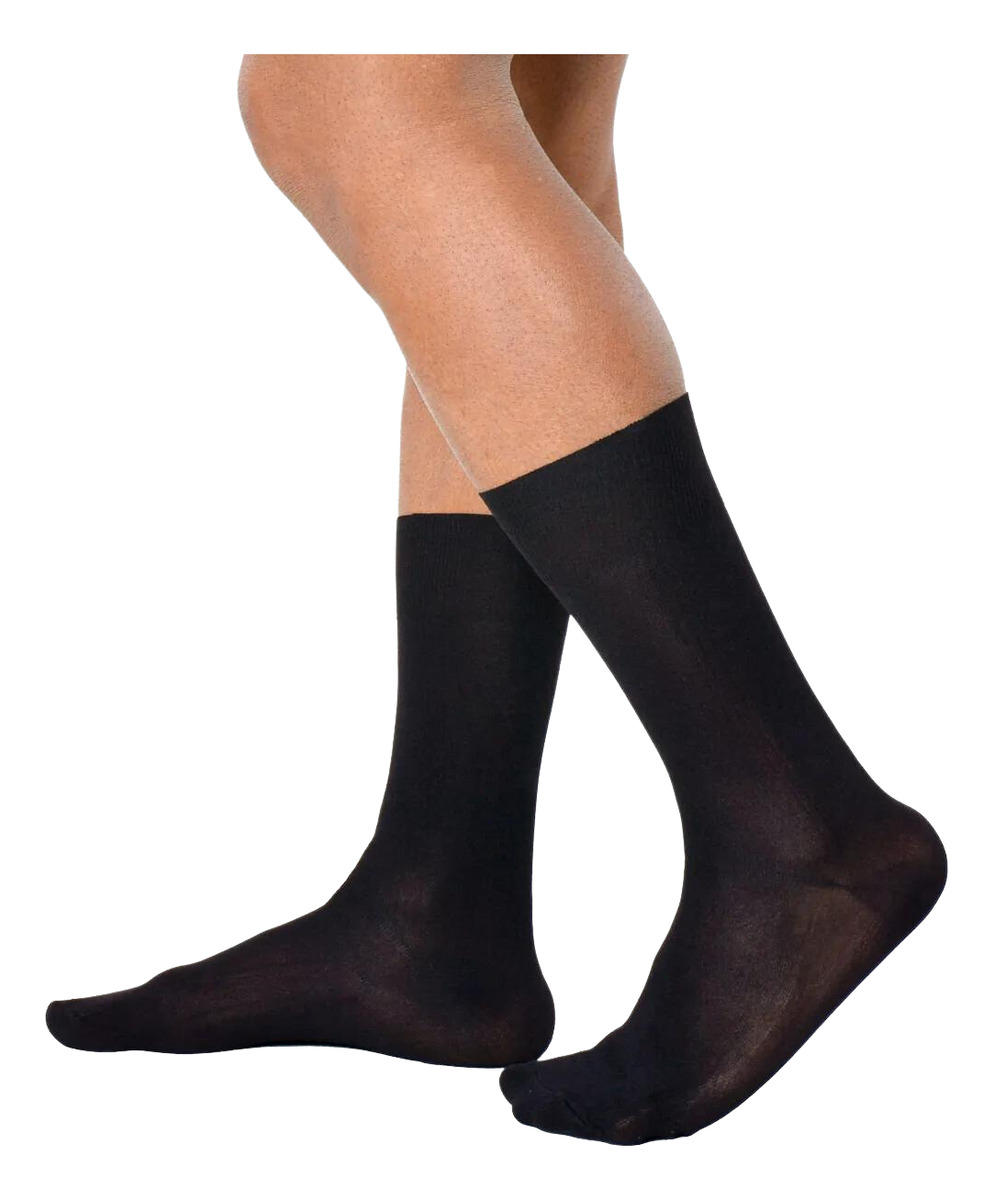 Kit com 3 Pares de Meia Adulto Cano Longo Social 3