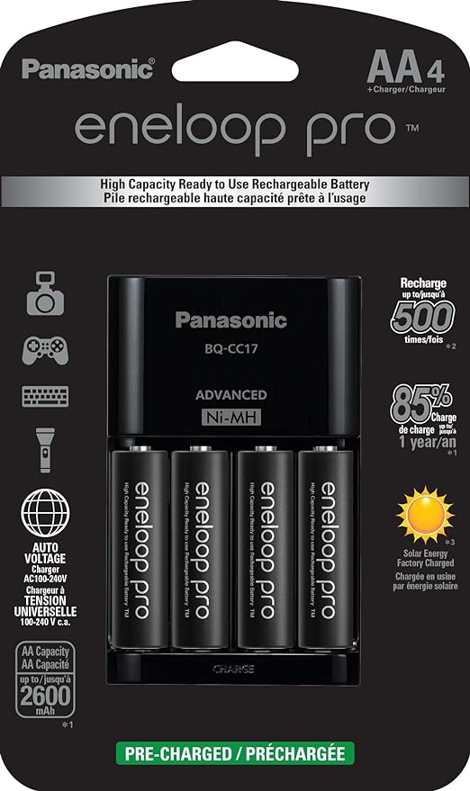 Carregador de Pilhas Panasonic 1