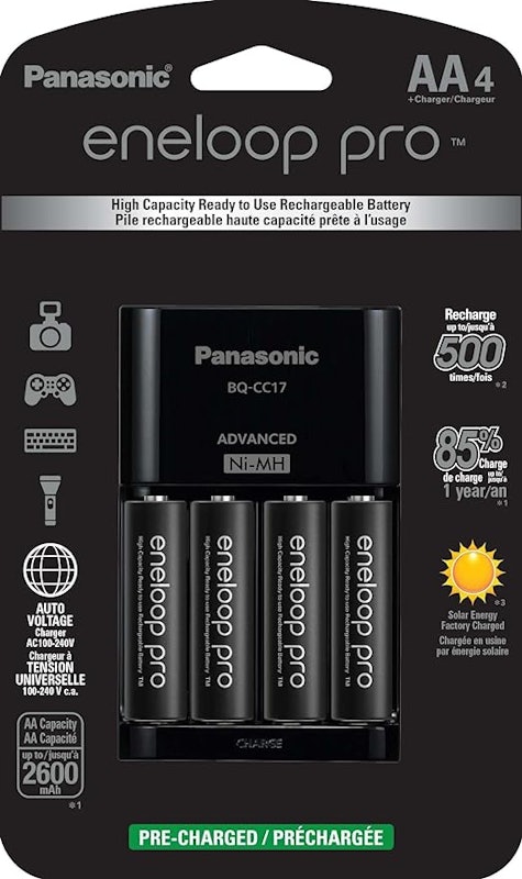 Carregador de Pilhas Panasonic 1