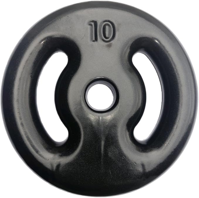 Kit com 2 Anilhas Emborrachadas de 10 kg 2