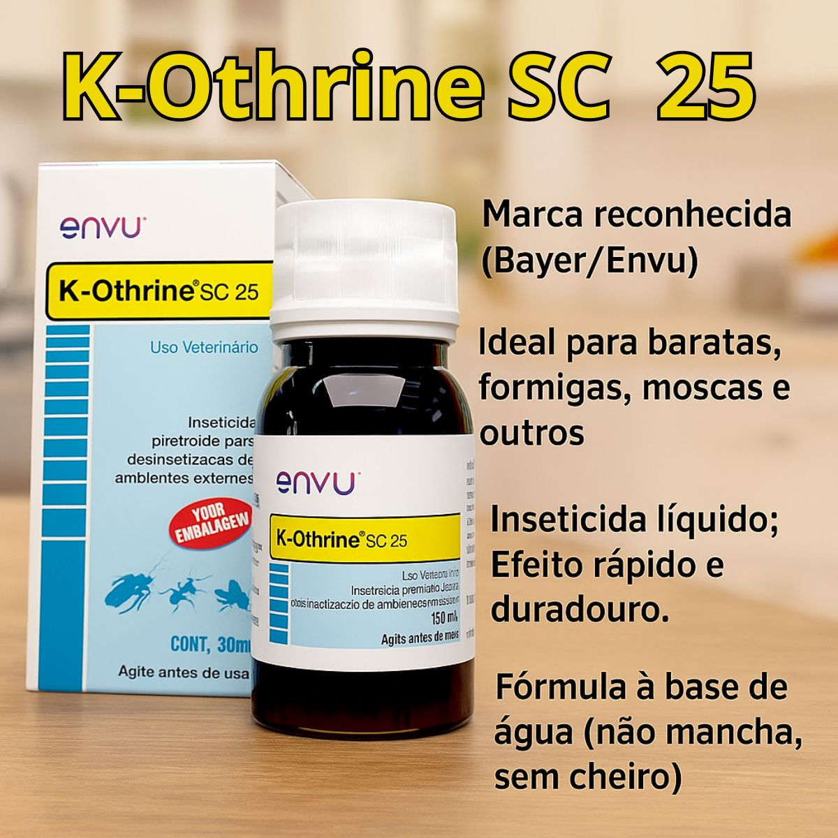 Inseticida K-Othrine SC 25 4