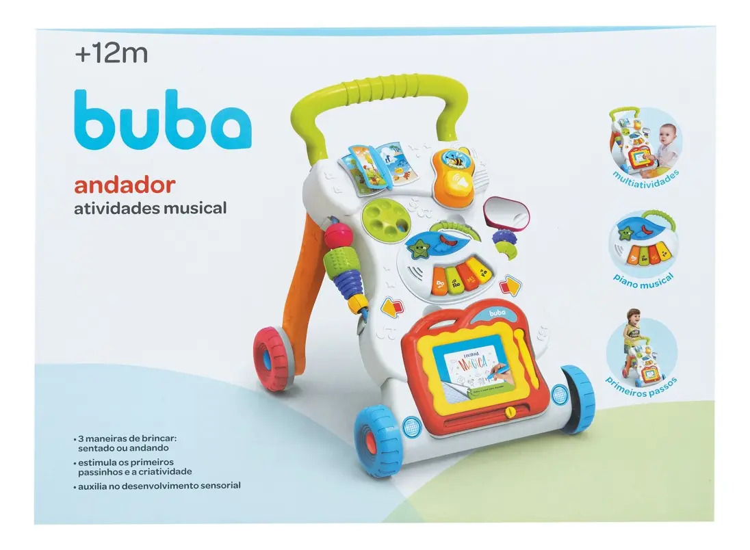 Andador Atividades Musical Buba 5