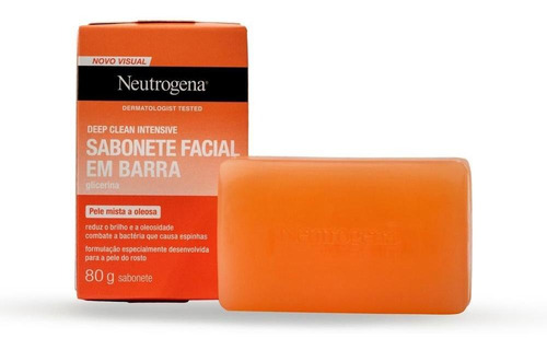 Sabonete Facial em Barra Deep Clean Intensive 1