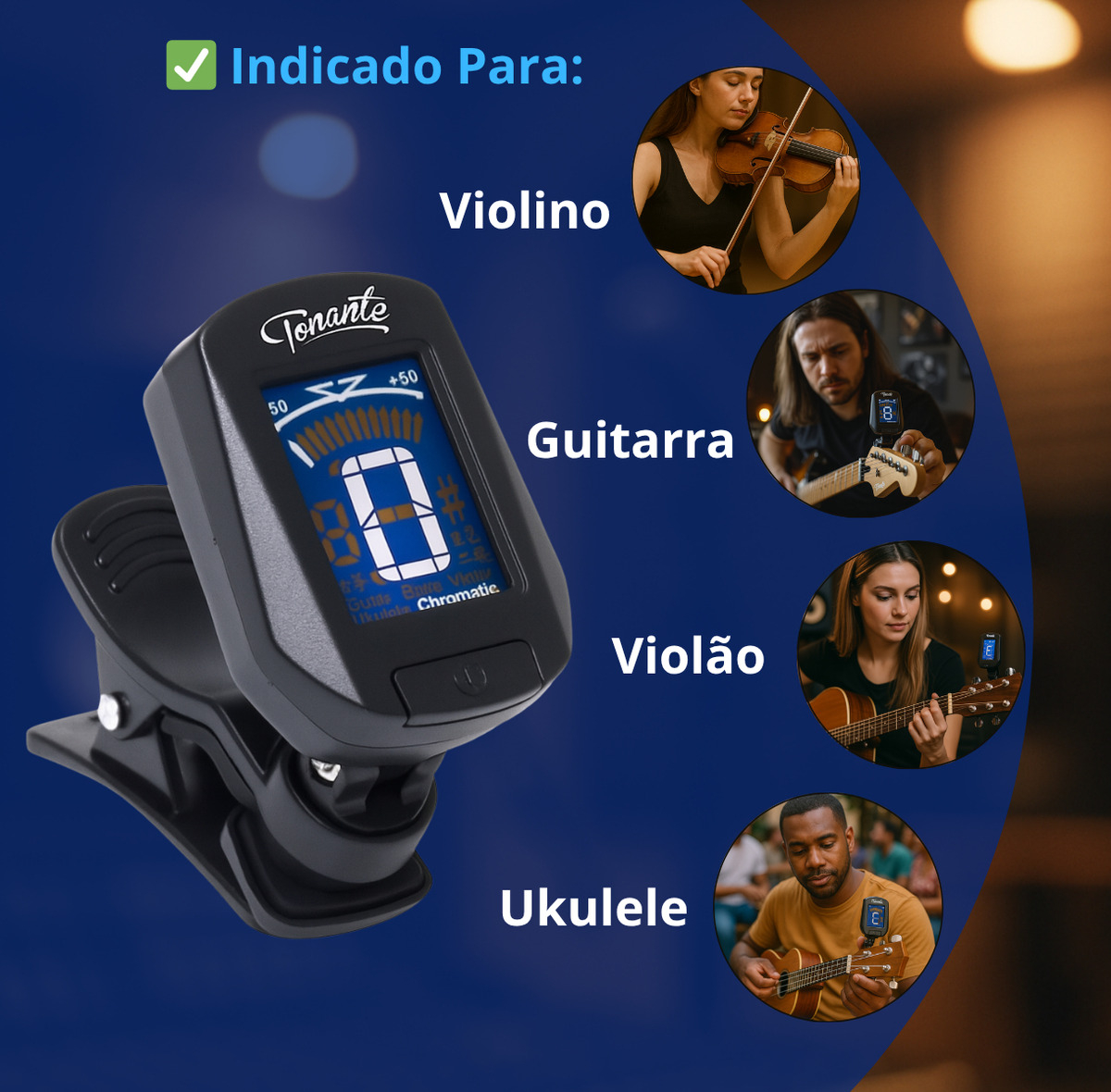 Top 10 Melhores Afinadores de Violão em 2026 (Harmonics, Tonante e mais ...