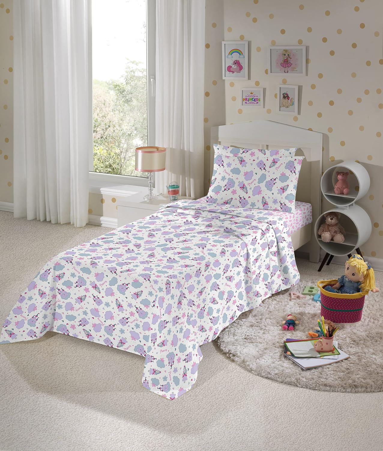 Jogo de Cama Duplo Teka Princess 2
