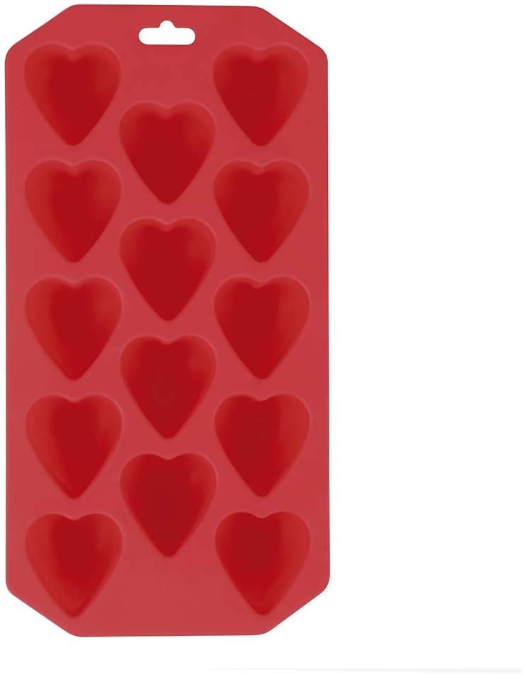 Forma Silicone para Gelo Ice Coração 2