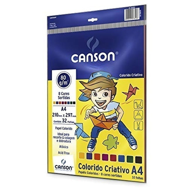 Canson® Bloco Colorido Criativo 2