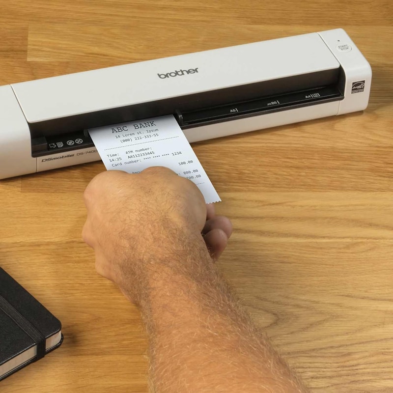 Scanner Portátil de Documentos DS-740D 2