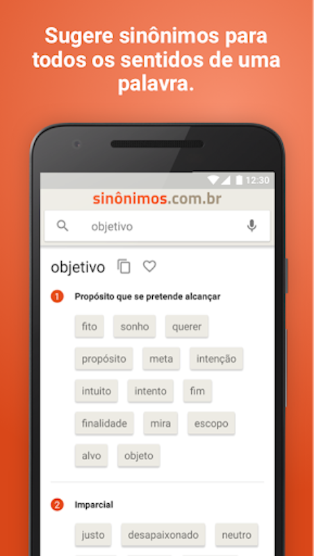 Dicionário de Sinônimos Online 3