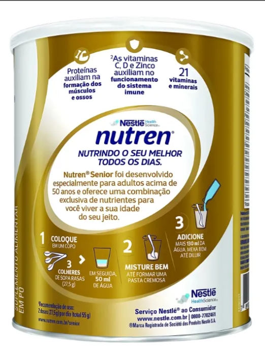 Nutren Senior Sem Sabor em Pó 2
