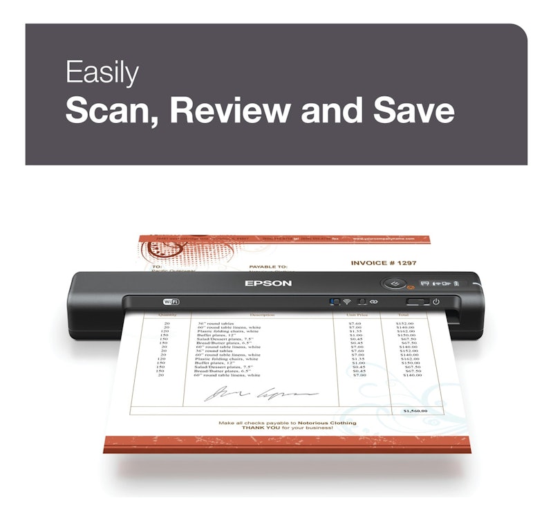 Scanner WorkForce ES-60W 3