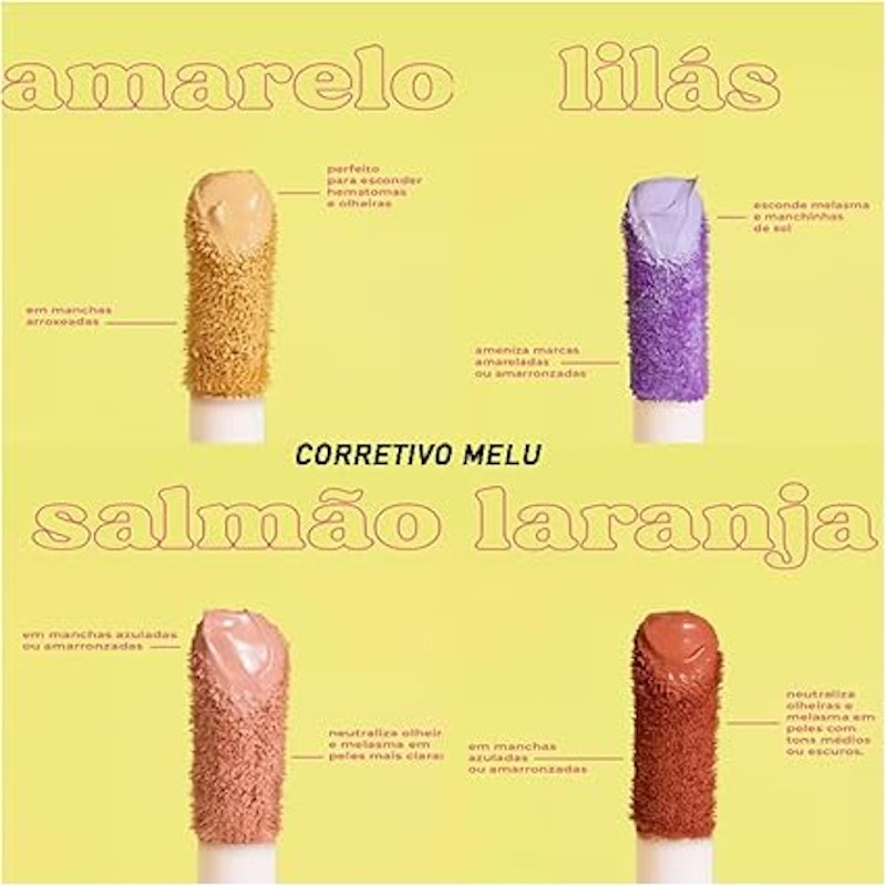 Corretivo Colorido Melu 3
