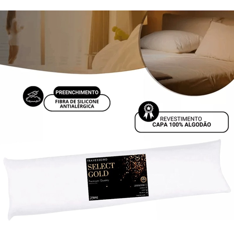 Travesseiro de Corpo Select Gold 3