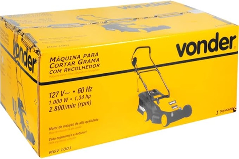 Máquina para Cortar Grama com Recolhedor 1000 W MGV 1001 127 V 2