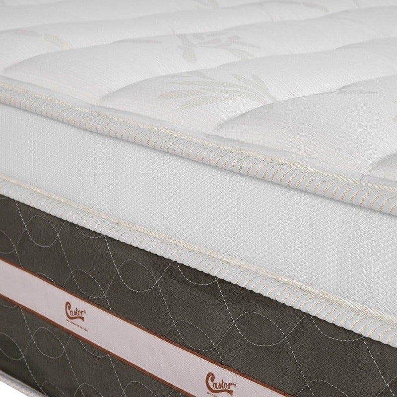 Colchão Castor Solteiro Silver Star Air One Face Tecnopedic 88x188x32cm 4