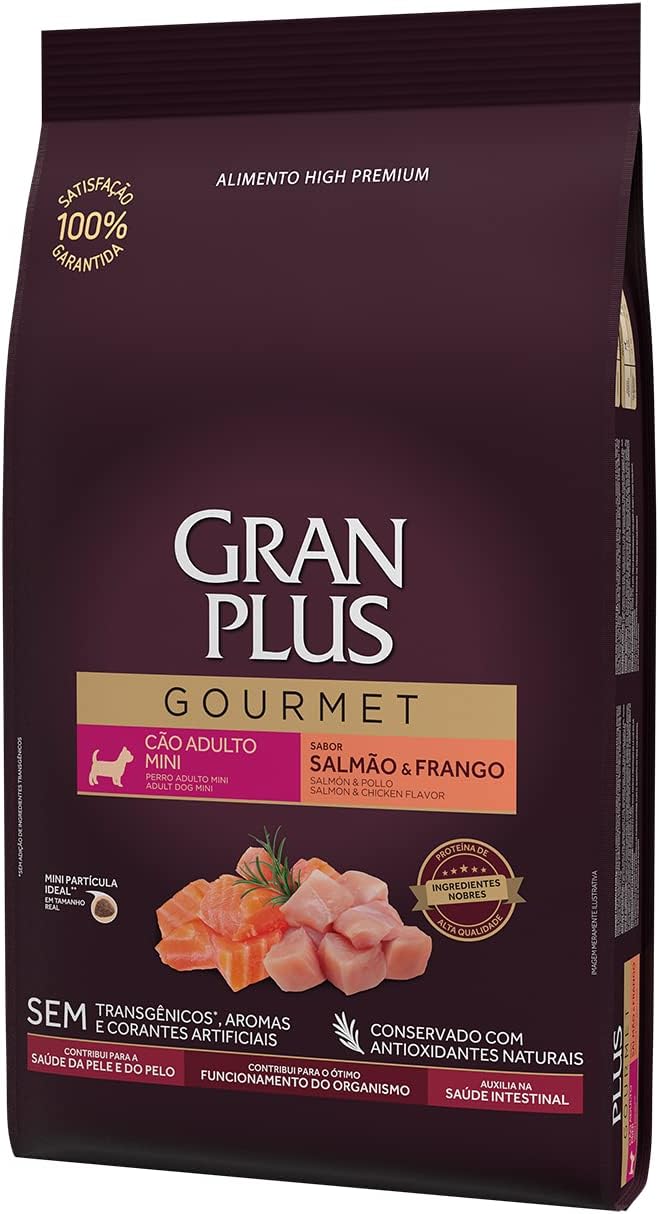 Gourmet Cão Adulto Mini - Salmão & Frango 2