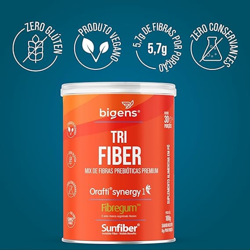 Tri Fiber Mix de Fibras Prebióticas Premium 3