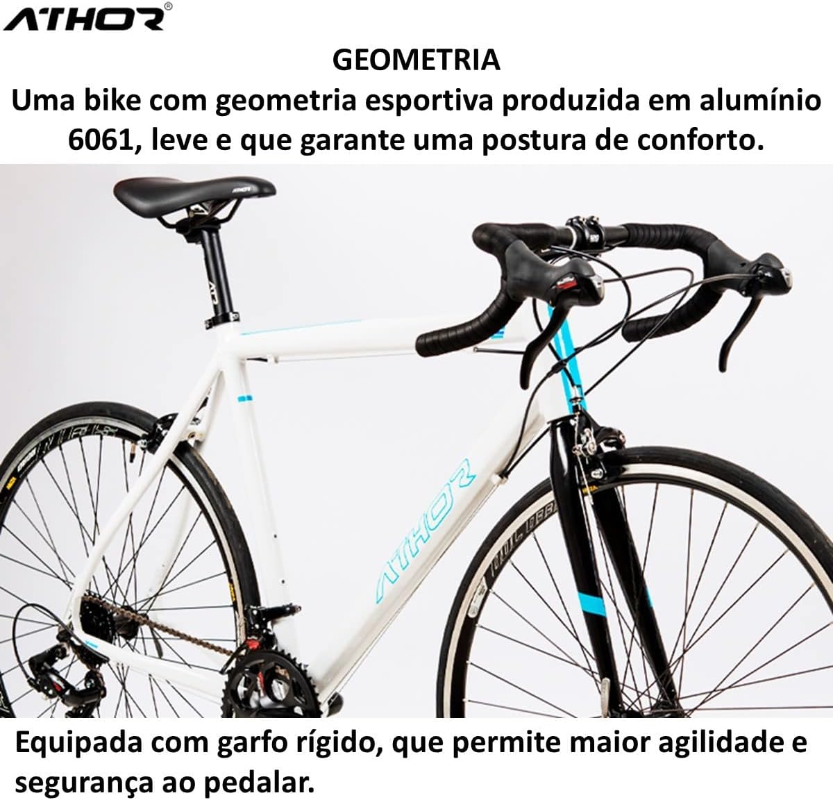 Bicicleta Speed Athor V-One Aro 700 2
