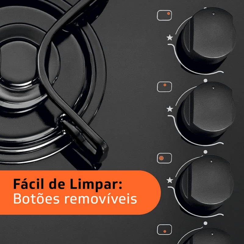 Cooktop 5 Bocas Brastemp com Quadrichama 4