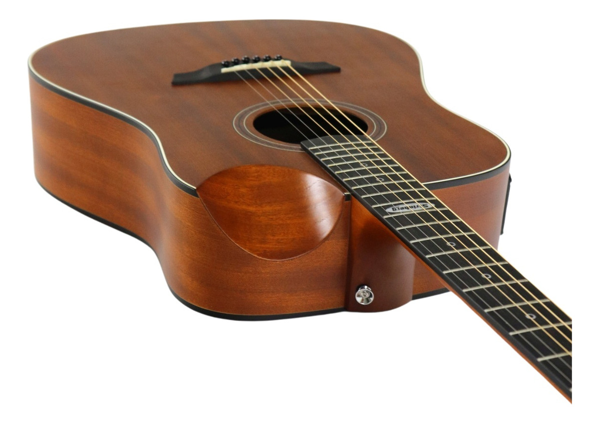 Violão Folk Strinberg Black Plus Half Cutaway 3