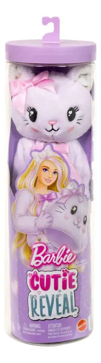 Barbie Cutie Reveal Boneca Gatinho Roxo 5