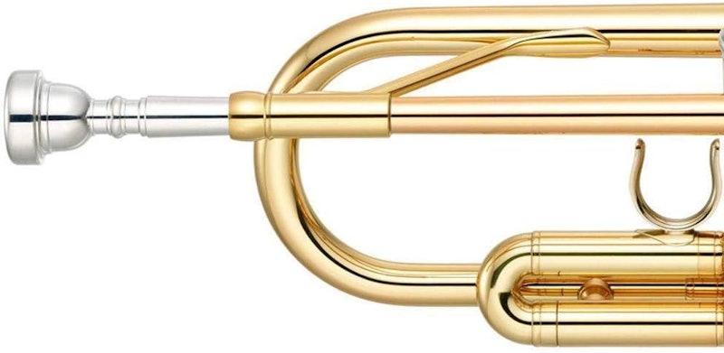 Trompete Bb Laqueado Dourado 2