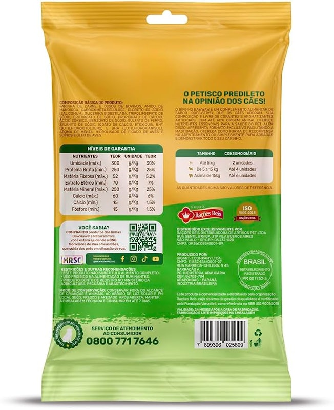 Bifinho para Cães Sabor Menta 2