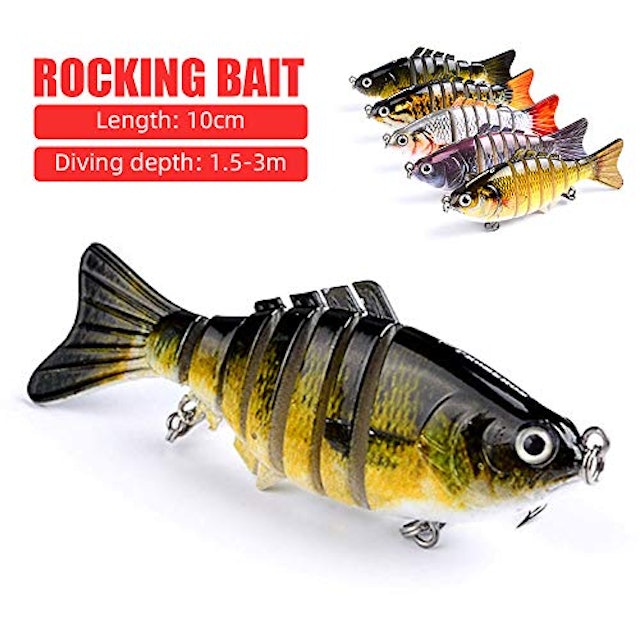 Isca de Pesca Artificial Multi-Articulada 4