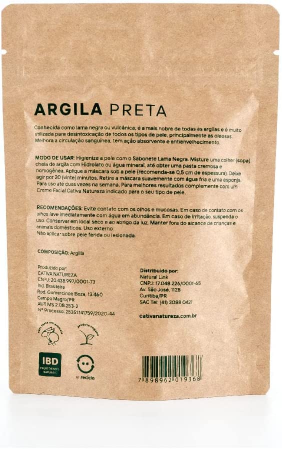 Argila Preta Cativa Natureza 2