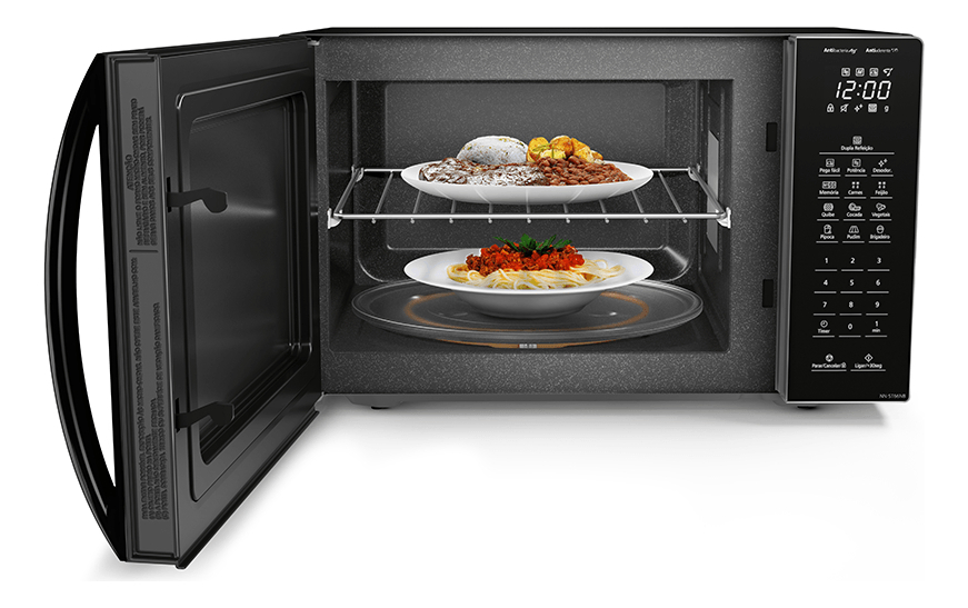 Microondas Panasonic Dupla Refeição 34 L 3