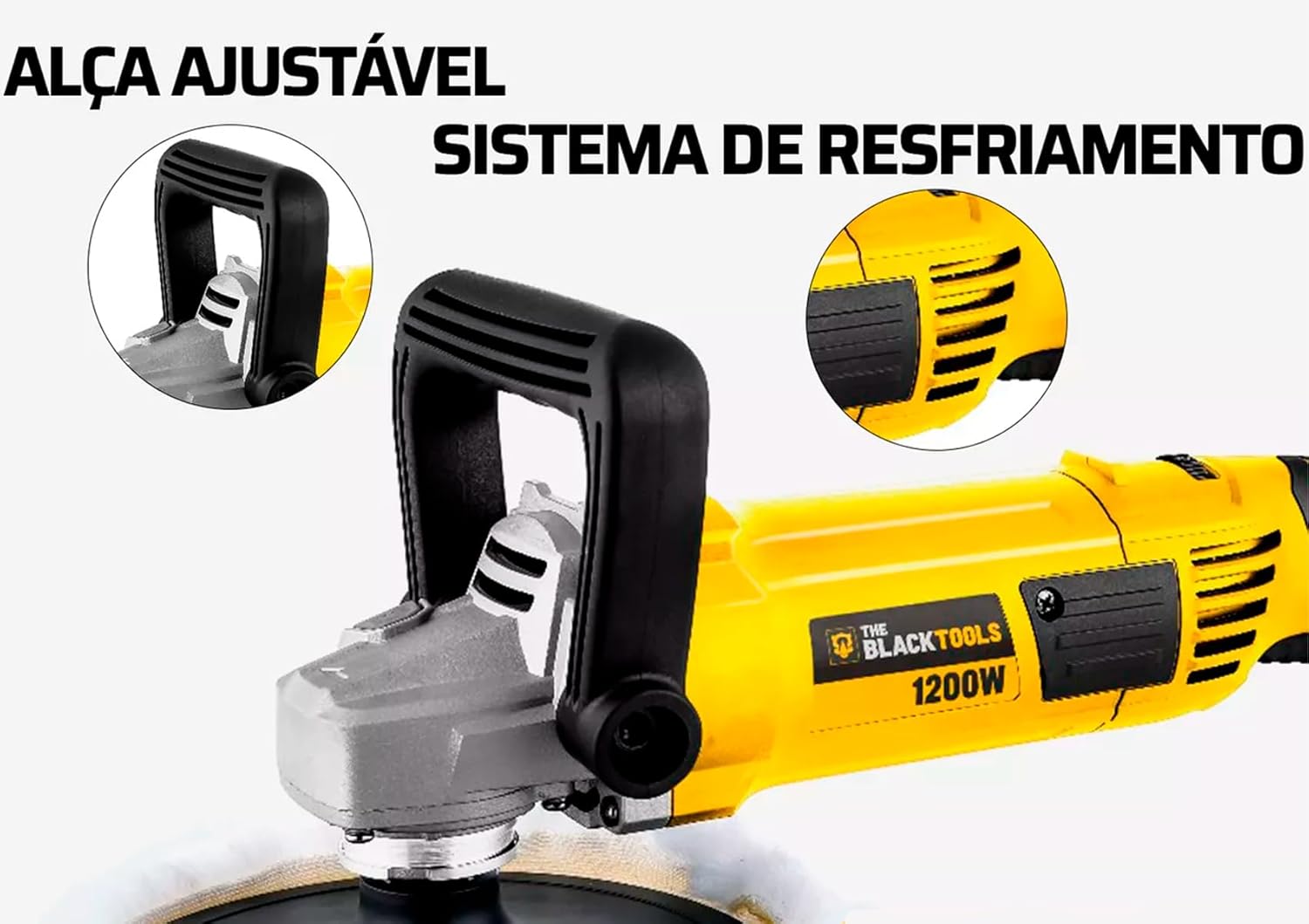 Politriz Angular Automotiva 7" 4