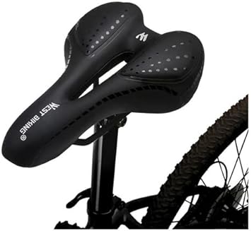 Selim Bike Ciclismo Impermeável Ergonomico Macio Gel Mtb West Biking 1