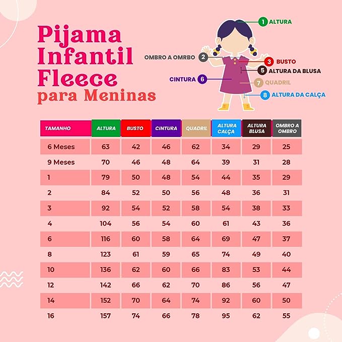 Pijama Inverno Fleece Soft Plush Quentinho 4