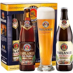 Kit Cerveja PWeissbier e Dunkel 500ml com 1 Copo Exclusivo